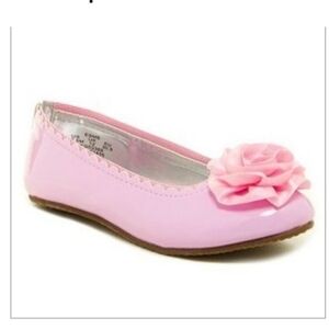 STRIDE RITE Shoes Ballet Flats Esme Pink Patent Leather SZ 4